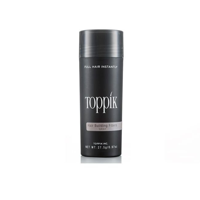 Fibra Para Cabello Y Barba Toppik Gris Gray 27.5 G