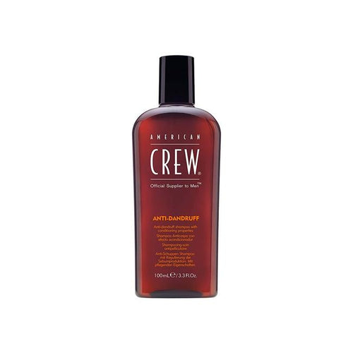 Shampoo Anti Caspa Americaw Crew Control Grasa Cabello Normal O Graso 100 Ml