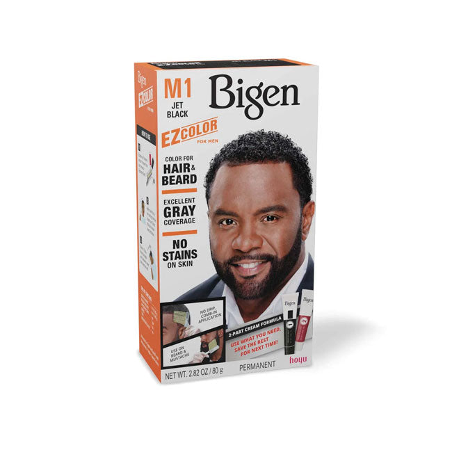 Tinte para Barba y Cabello Bigen Negro Intenso M1 80 g